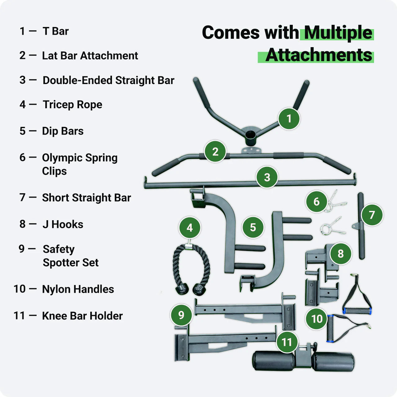 TC Q10 Smith Machine Home Gym Bundle