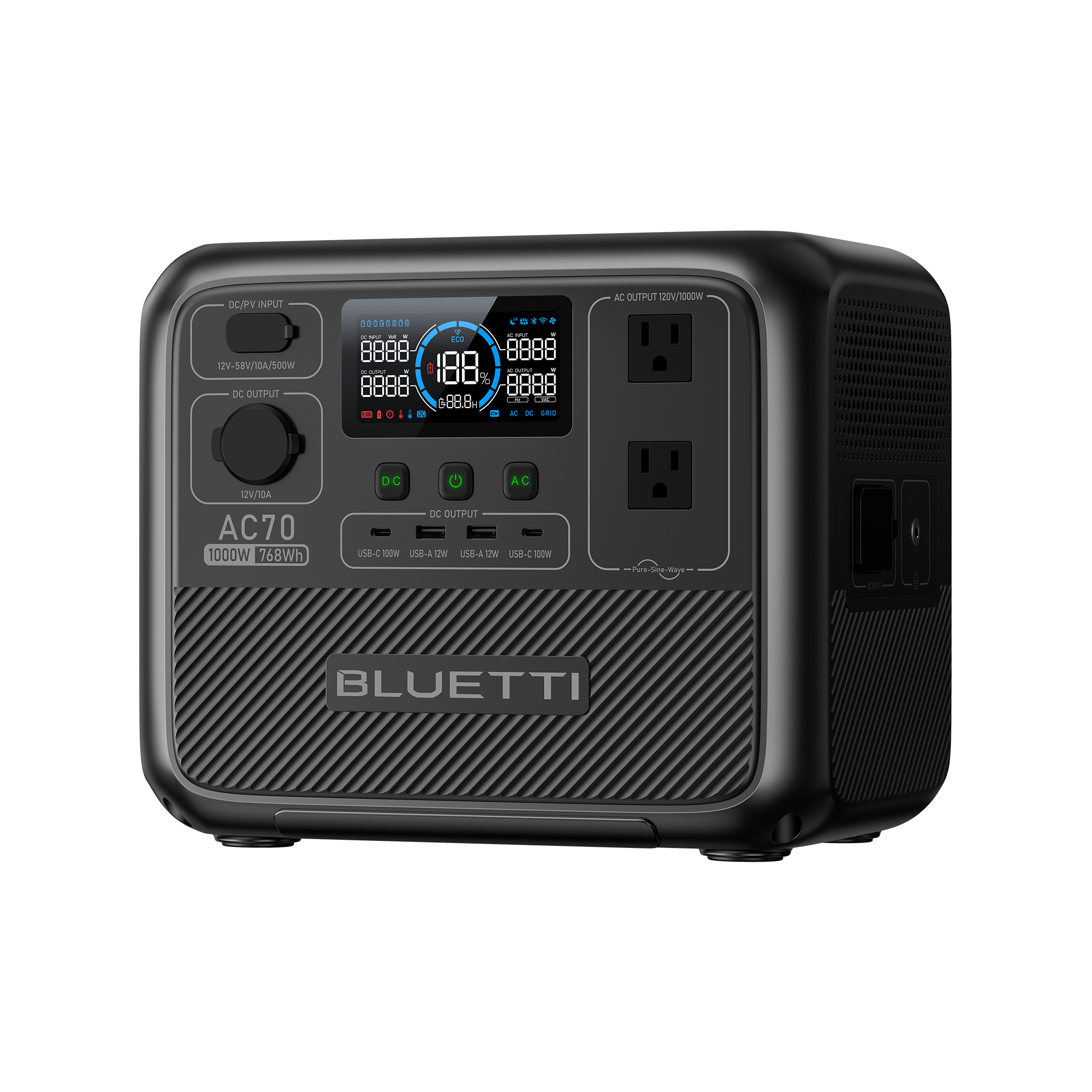 BLUETTI AC70 Portable Power Station
