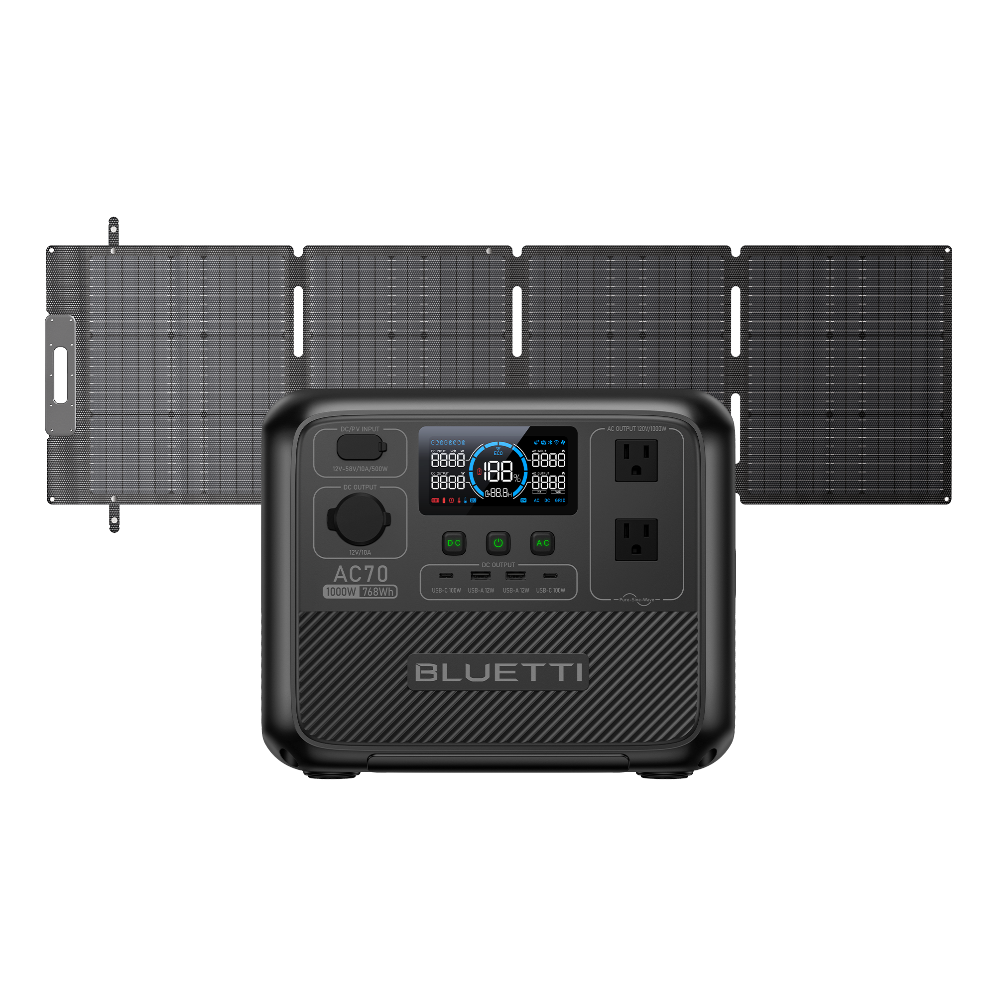 BLUETTI AC70 Portable Power Station