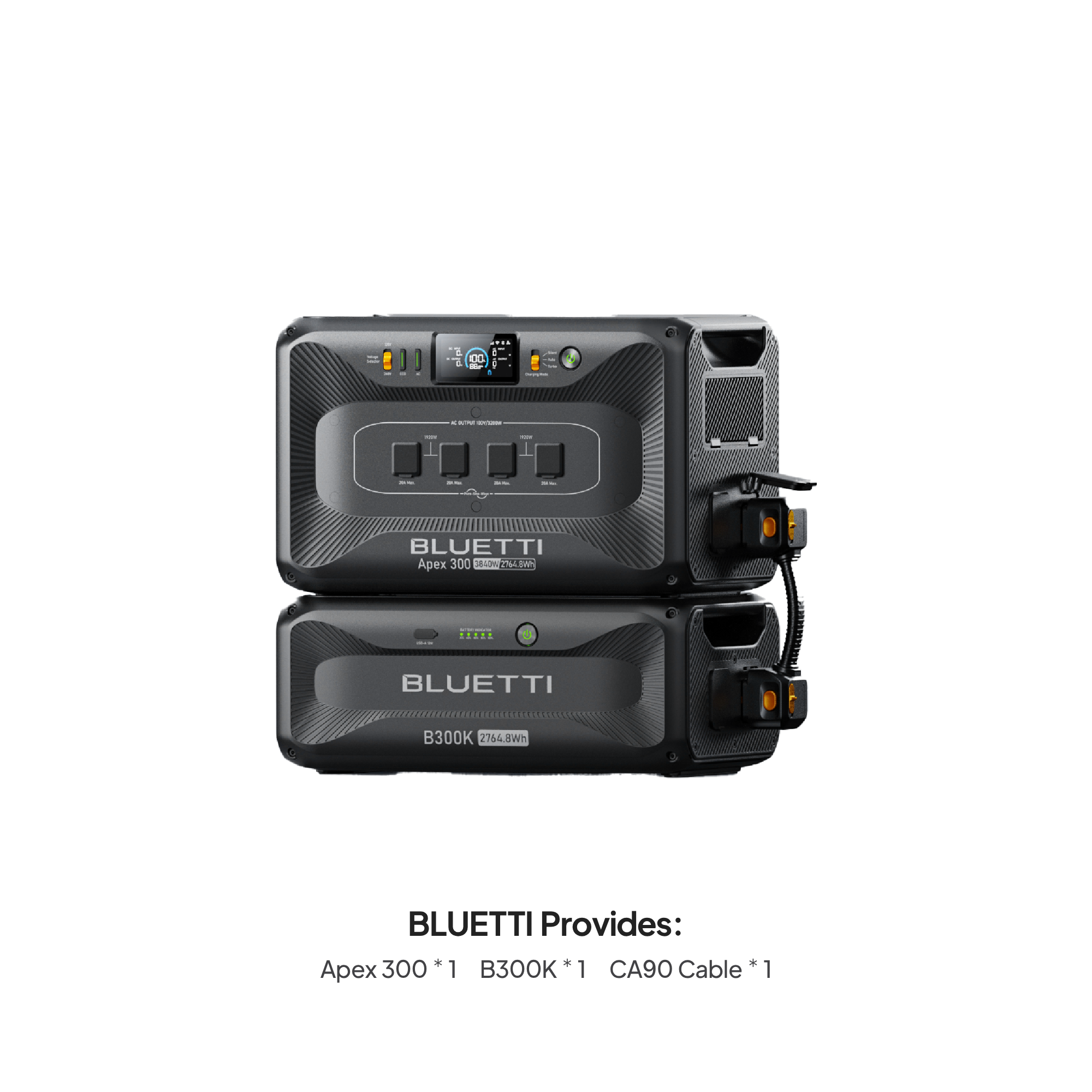 BLUETTI APEX 300 + B300K Expansion Combo