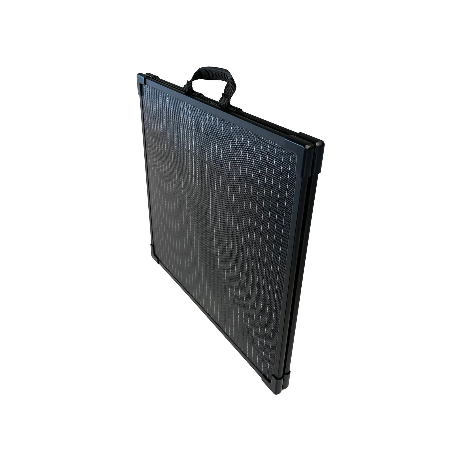 Lion Energy 100W 24V Portable Folding Solar Panel (High-Efficiency Monocrystalline Cells, Expandable Parallel Linking, Anti-Corrosive Double-Walled Aluminum Frame)