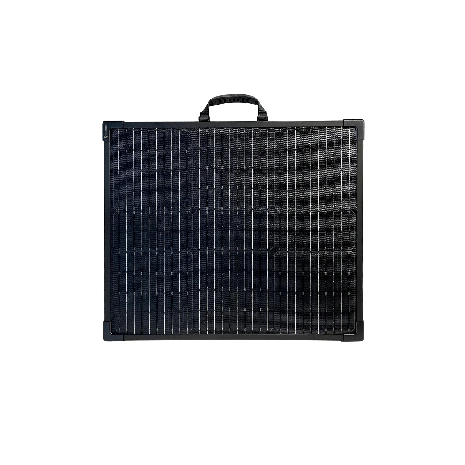 Lion Energy 100W 24V Portable Folding Solar Panel (High-Efficiency Monocrystalline Cells, Expandable Parallel Linking, Anti-Corrosive Double-Walled Aluminum Frame)