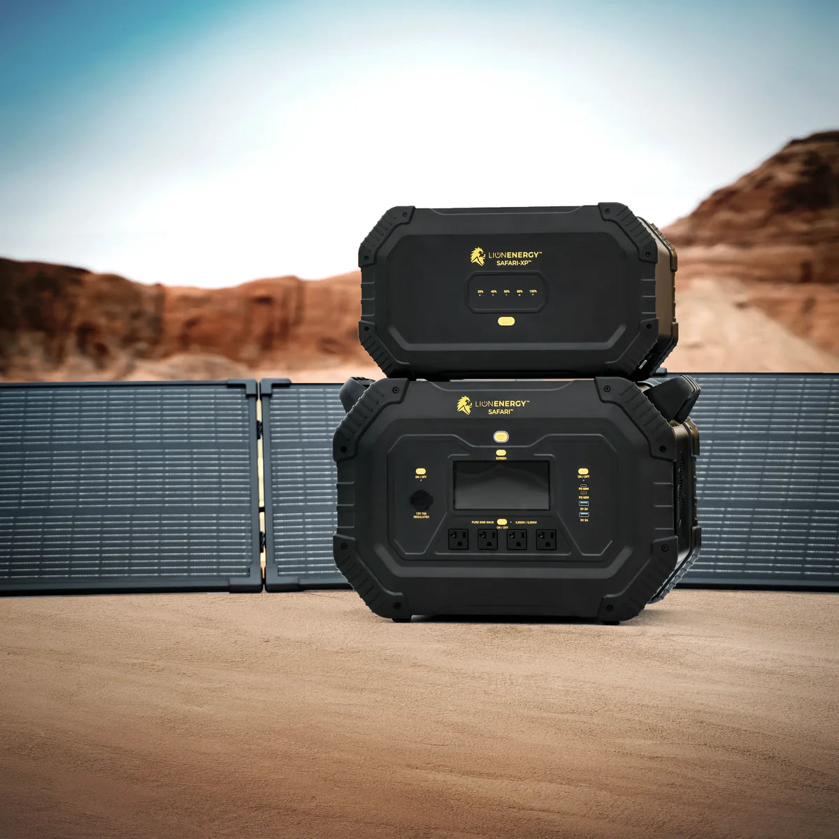 Lion Energy Safari XP Expansion Pack (2,688Wh LiFePO4 Lithium Expansion Battery, Plug-and-Play Power Station Scalability, Up to 2-Year Charge Retention)