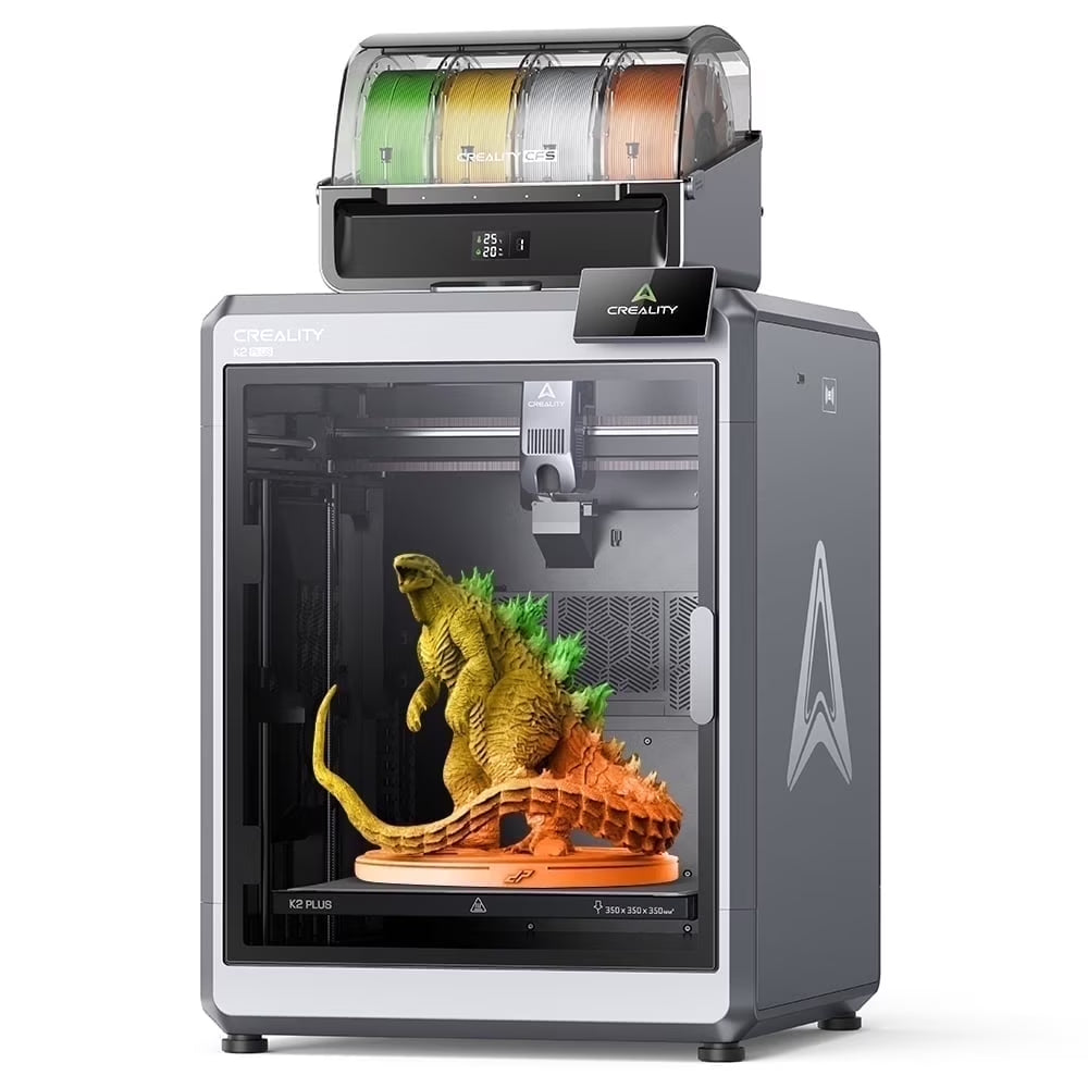 K2 plus Combo 3D Printer, Multi Color 3D Printing with CFS, 600Mm/S Print Speed,Max Build Capacity 13.78X13.78X13.78 In