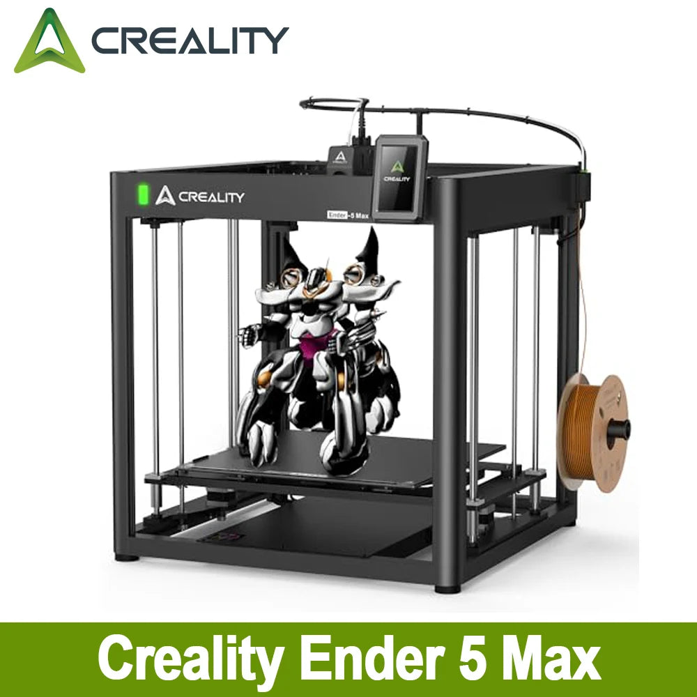 Creality Ender 5 Max 3D Printer 700Mm/S High-Speed Printing 400 *400*400 Large Print Area 64-Point Auto Leveling 3D Printer