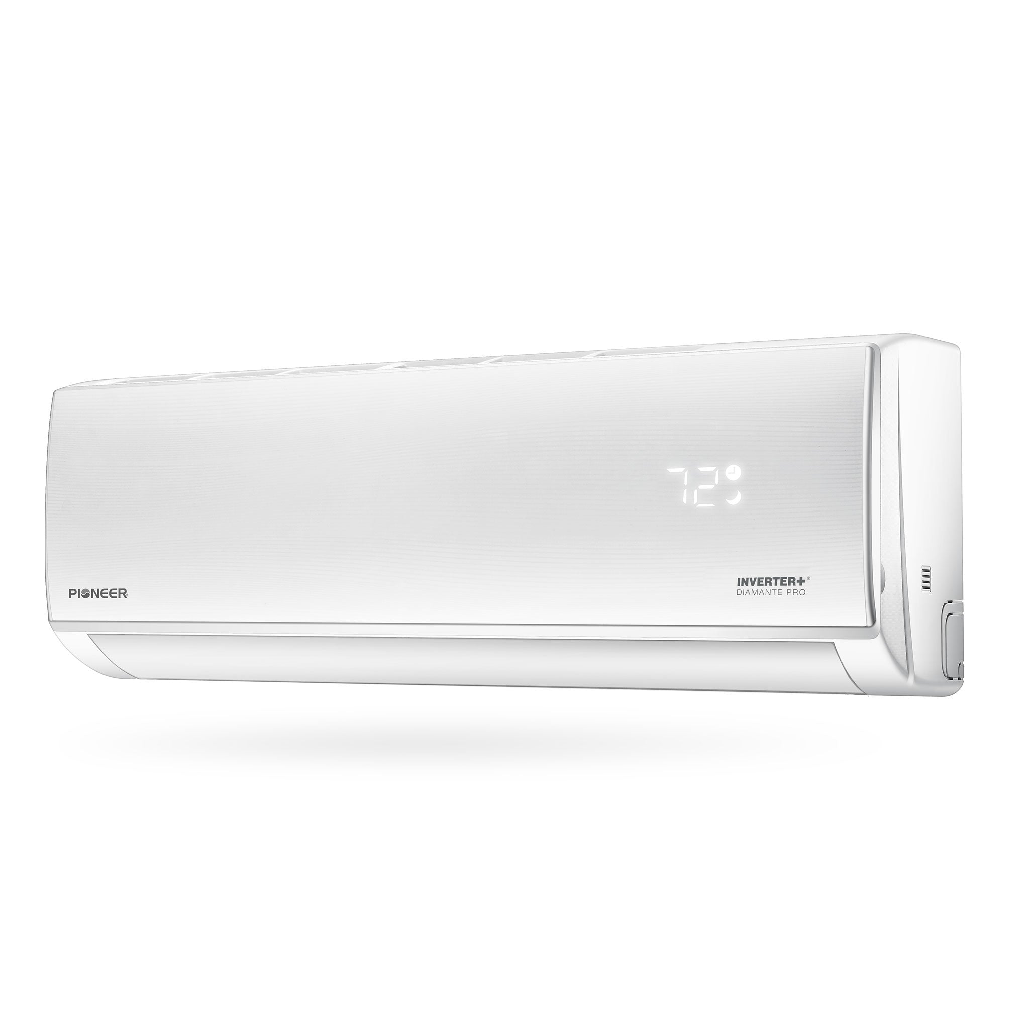 Pioneer® Diamante Pro™ 12,000 BTU 20 SEER2 115V High-Wall Ductless Mini-Split Air Conditioner Inverter Heat Pump with 16 Ft. Kit