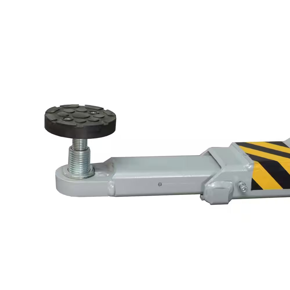 Mobile Single Column Car Lift 6,000 Lbs. Capacity Heavy Duty Model with Stackable Extensions Included