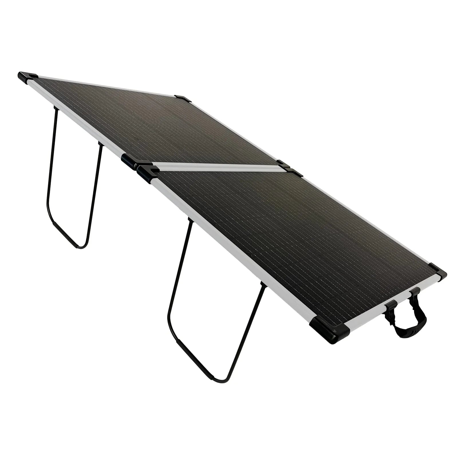 Lion Energy 100W LW 12V Portable Folding Solar Panel (High-Efficiency Monocrystalline Cells, Expandable Parallel Linking, Anti-Corrosive Double-Walled Aluminum Frame)