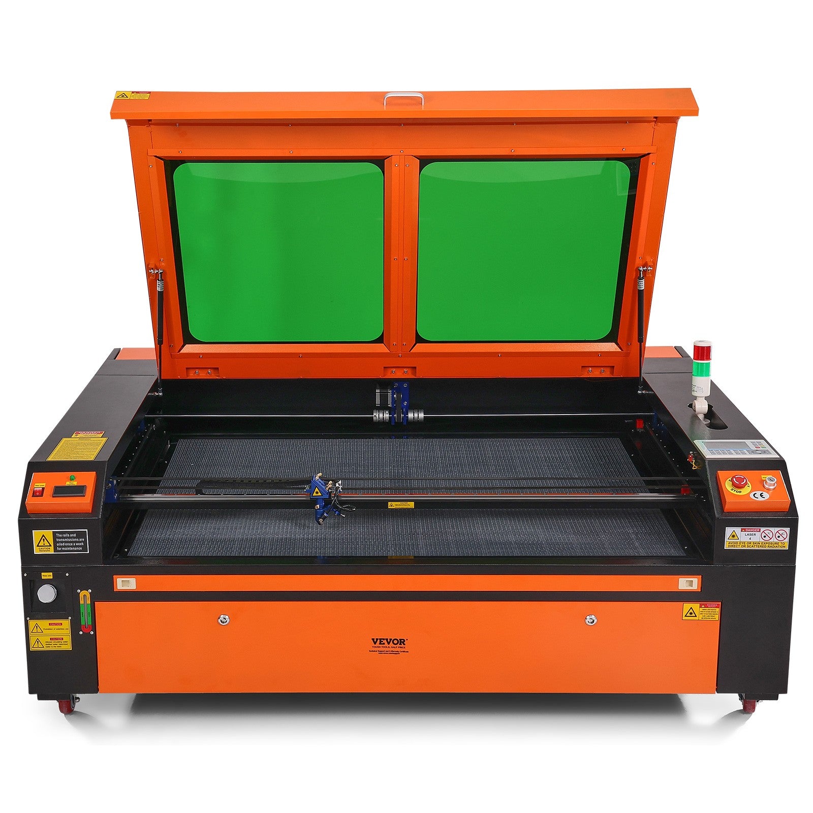 VEVOR 130W CO2 Laser Engraver and Cutter 35 X 55 in 19.7 IPS Engraving Machine