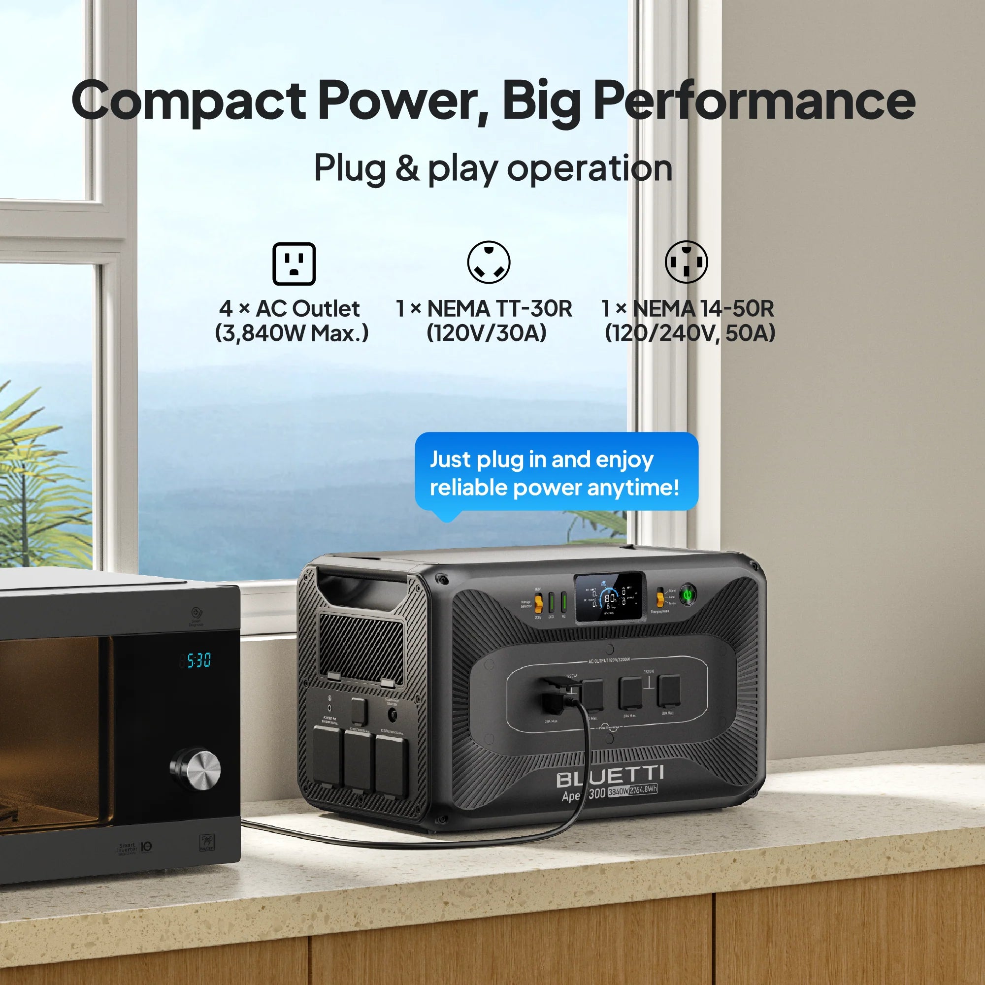 BLUETTI APEX 300 Home Battery Backup