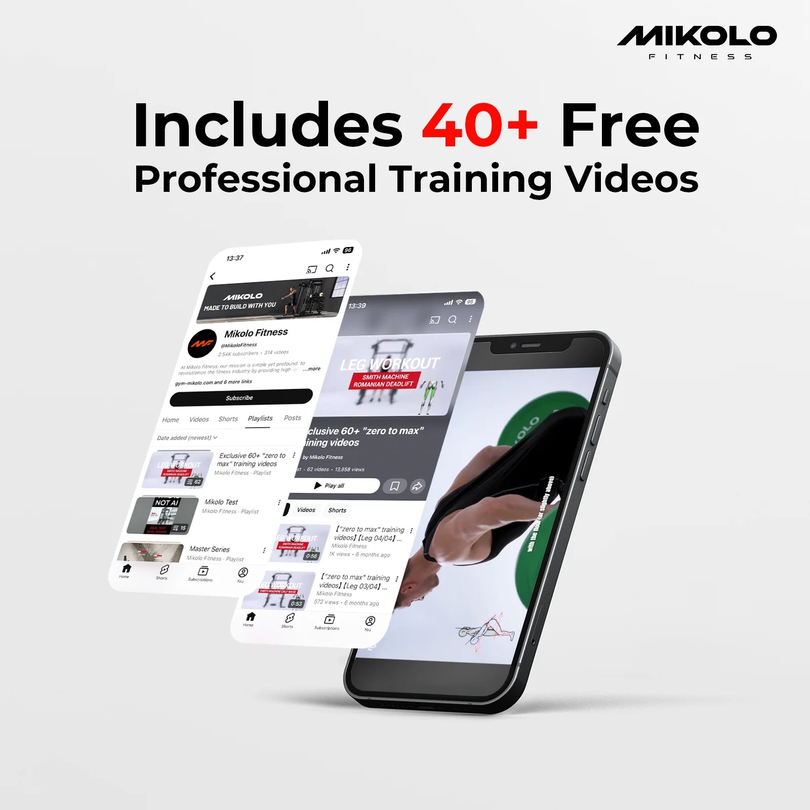 Smith Machine Home Gym, 2200 Lbs Power Rack Cage with Cable Crossover, Weight Bar, 360° Landmine, Barbell Holders and Other Attachments, Total Body Strength Training Cage