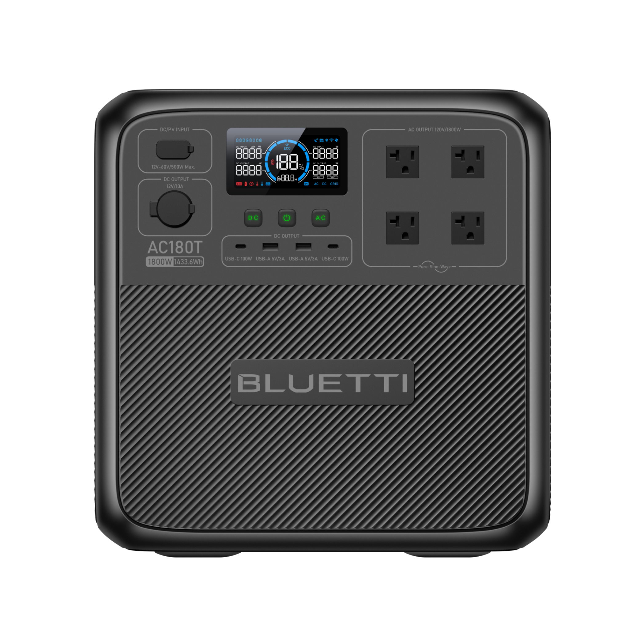 BLUETTI Pioneer MD (AC180T) Hot-Swappable Portable Power Station