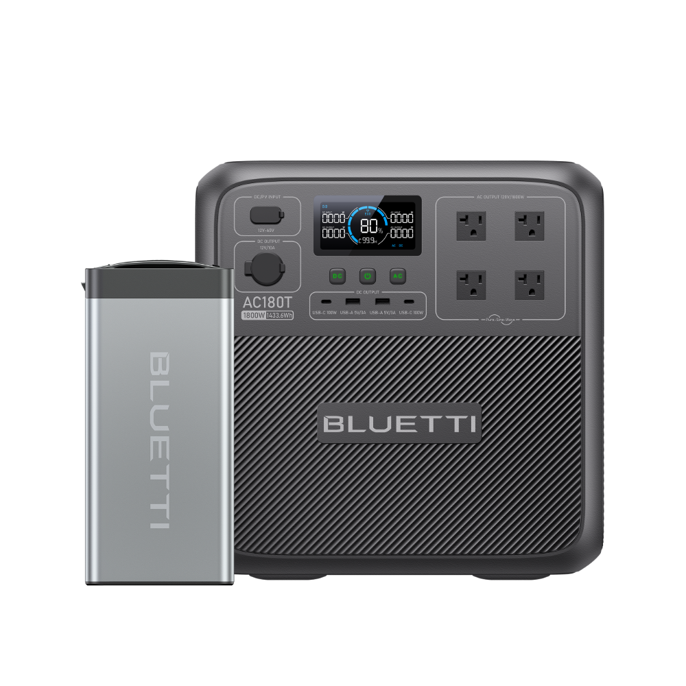 BLUETTI Pioneer MD (AC180T) Hot-Swappable Portable Power Station