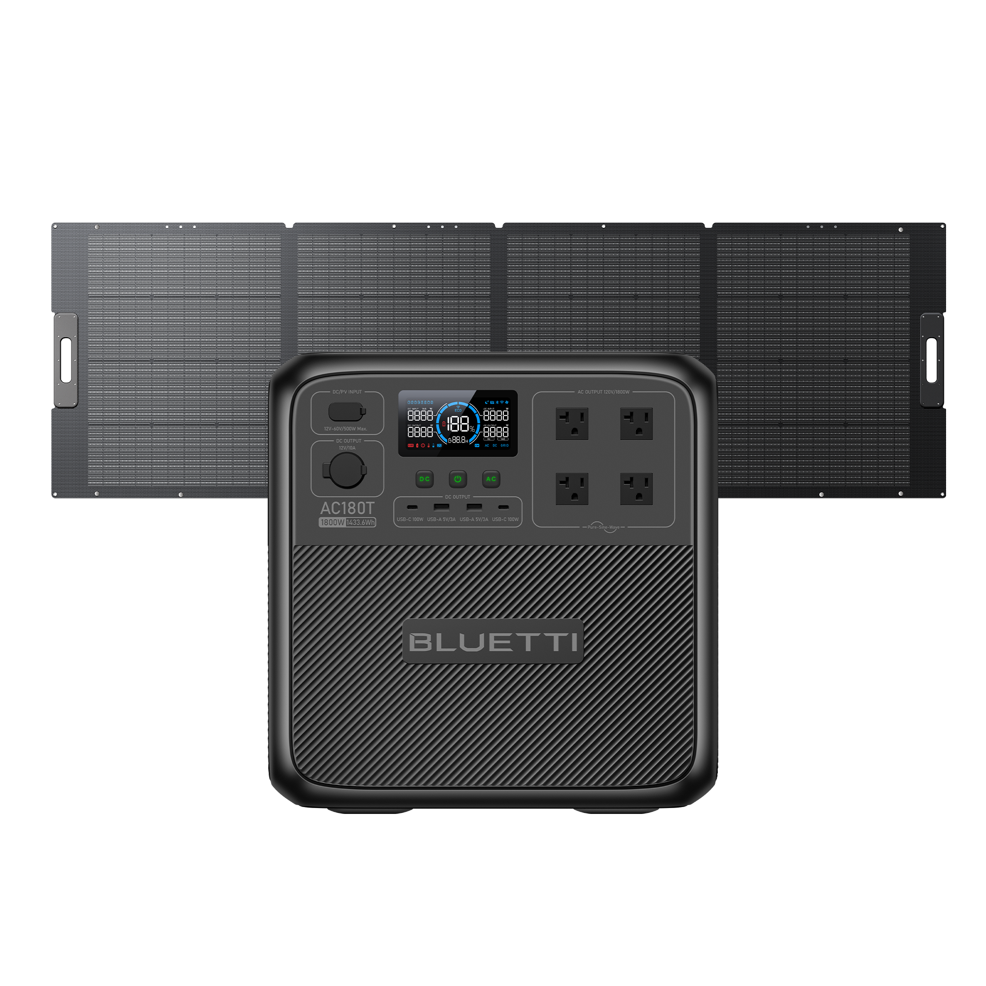 BLUETTI Pioneer MD (AC180T) Hot-Swappable Portable Power Station