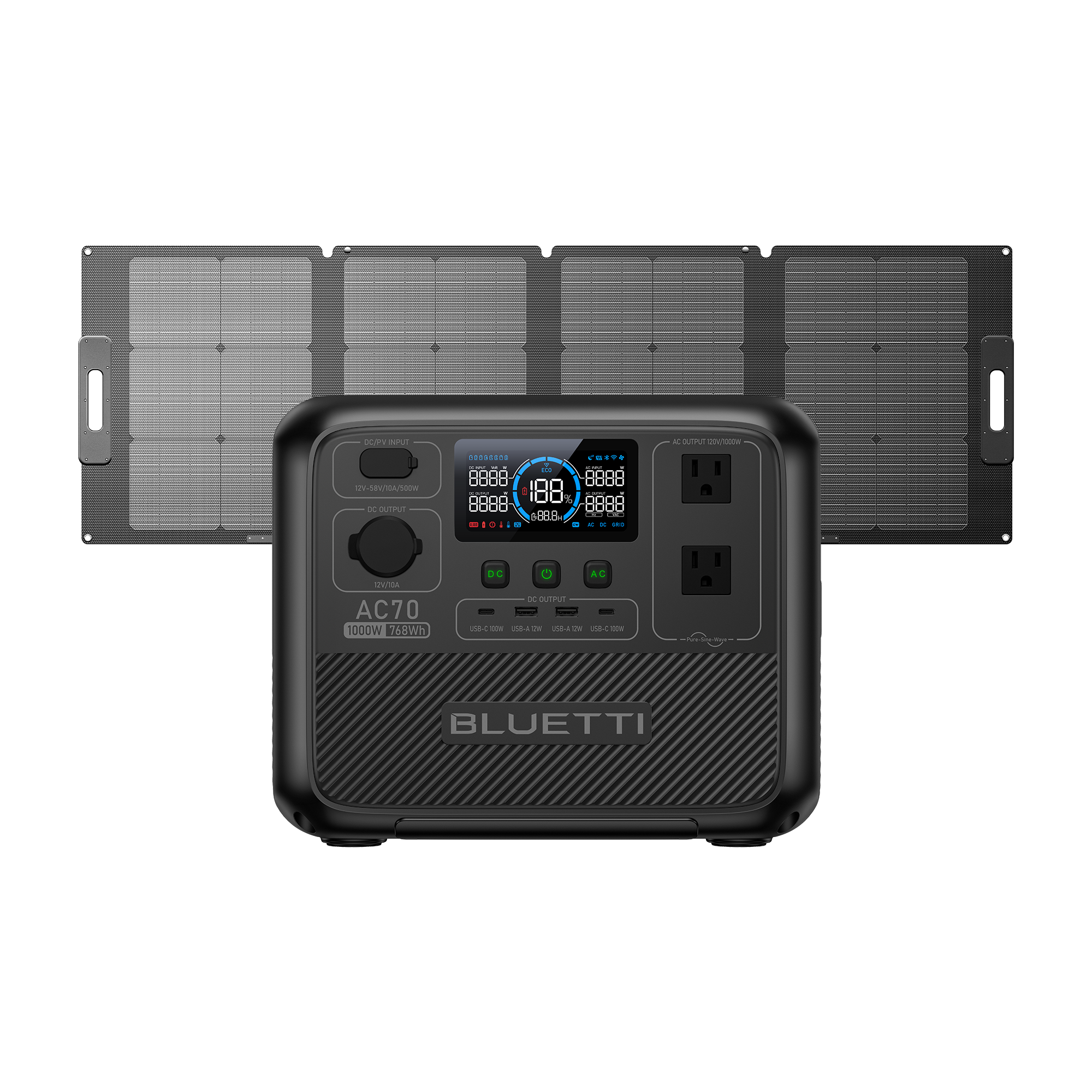 BLUETTI AC70 Portable Power Station