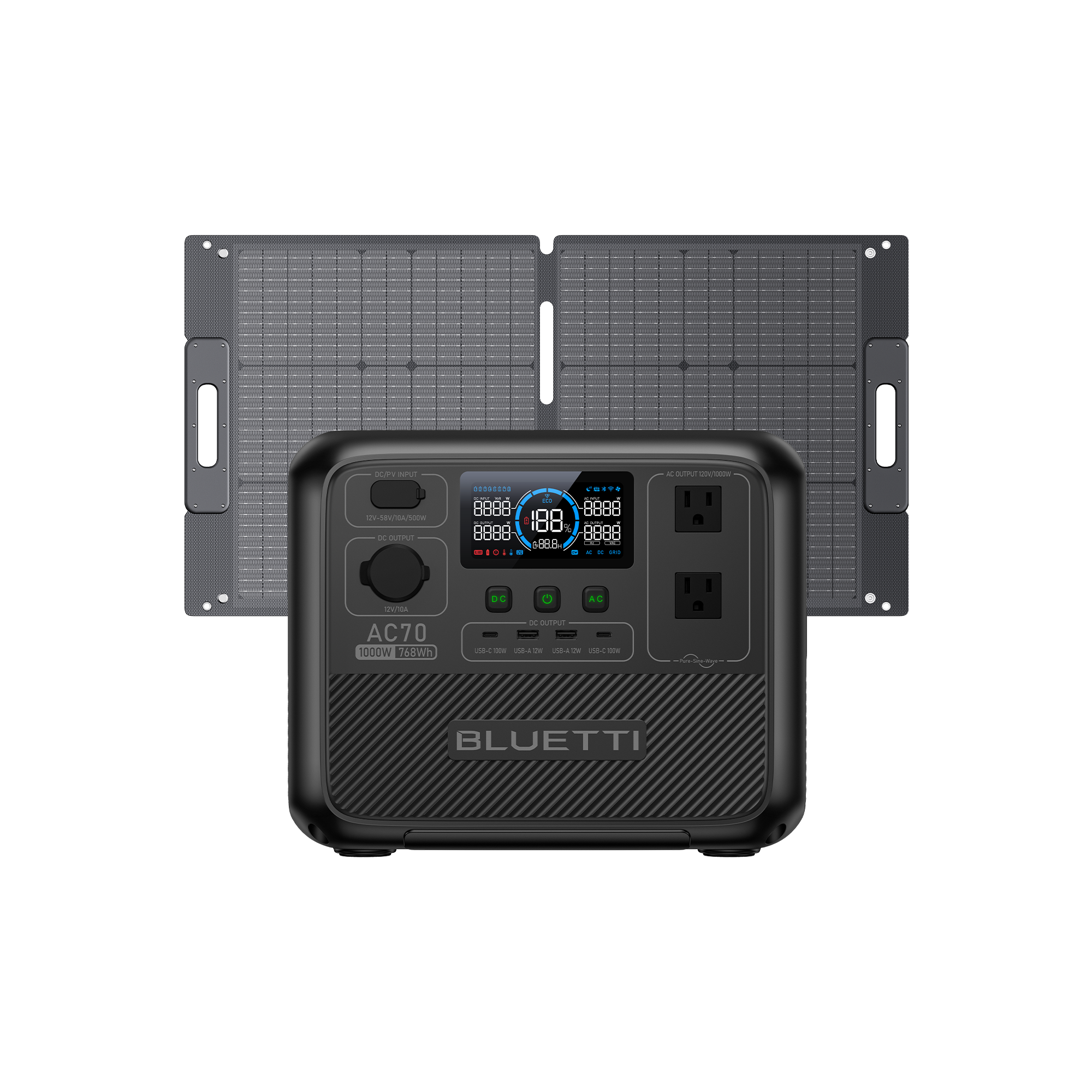 BLUETTI AC70 Portable Power Station