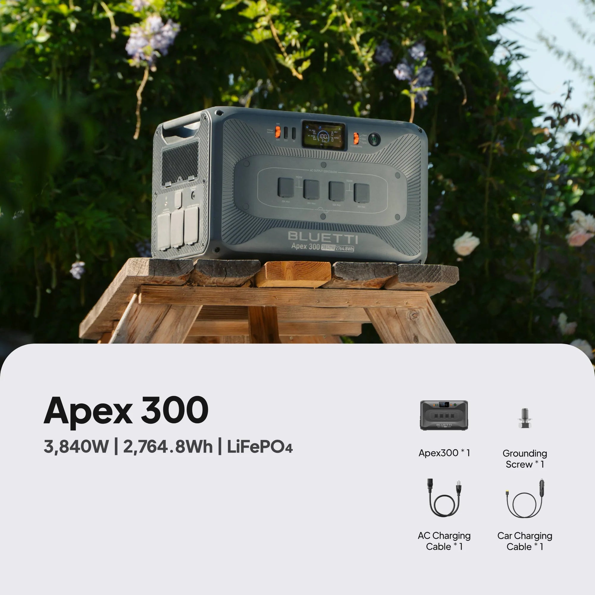 BLUETTI APEX 300 Home Battery Backup