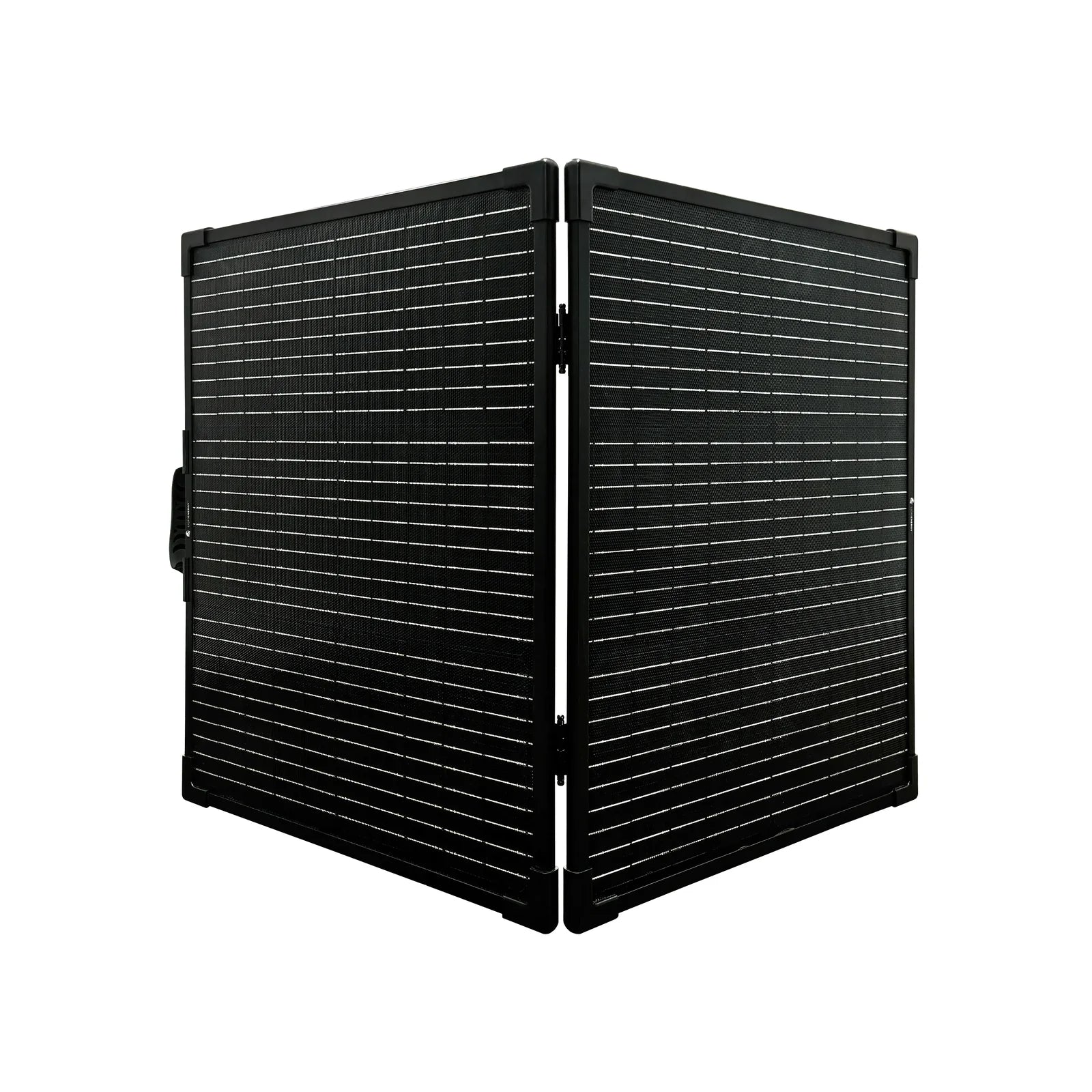 Lion Energy 100W 24V Portable Folding Solar Panel (High-Efficiency Monocrystalline Cells, Expandable Parallel Linking, Anti-Corrosive Double-Walled Aluminum Frame)
