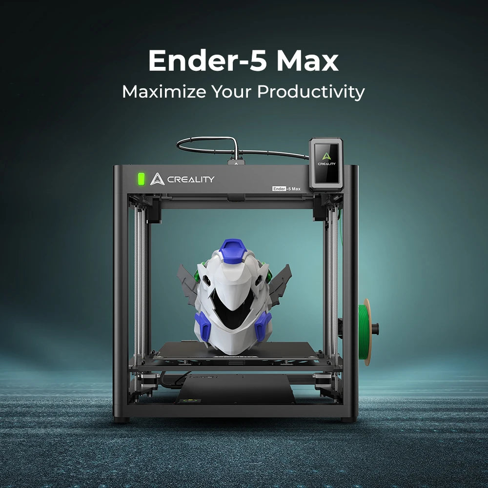 Creality Ender 5 Max 3D Printer 700Mm/S High-Speed Printing 400 *400*400 Large Print Area 64-Point Auto Leveling 3D Printer