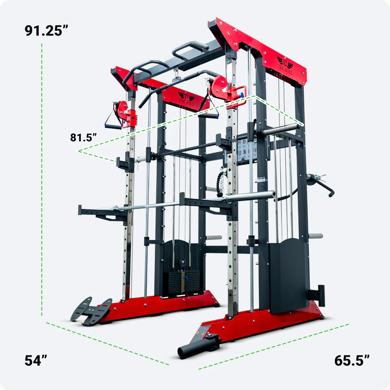 TC Q10 Smith Machine Home Gym Bundle