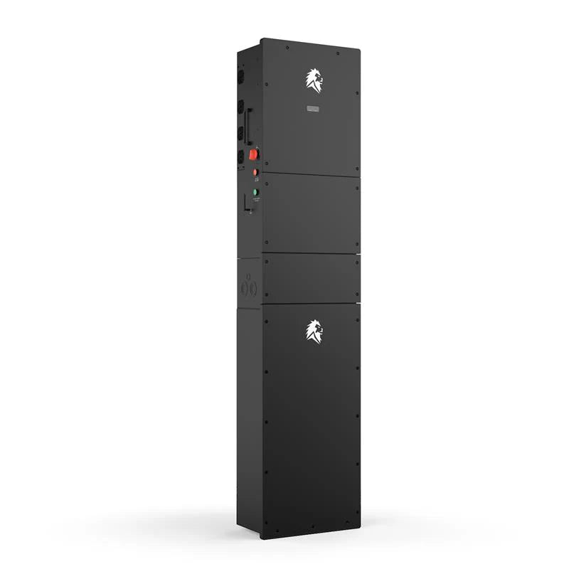 Lion Energy Sanctuary 2 Home Backup Power (12kW DC Hybrid Inverter, 14.3kWh Expandable LFP Battery System, Indoor-Rated Design)